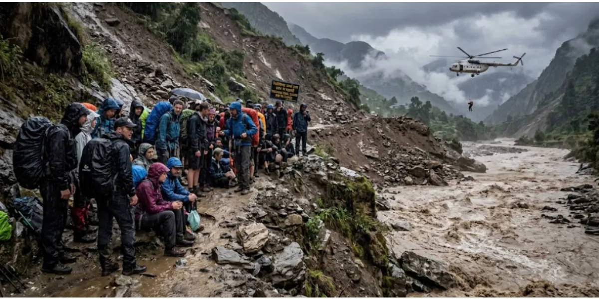 Over 100 Foreign Trekkers Trapped As Deadly Floods Hit Nepal