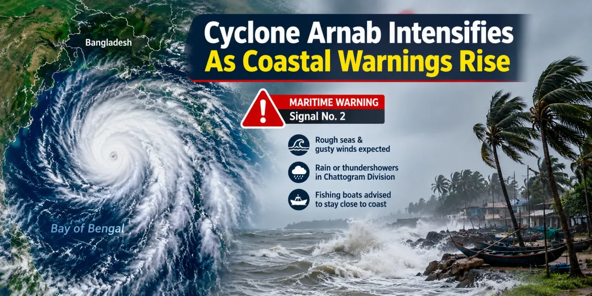 Bangladesh Today | Cyclone Arnab Threatens Coastal Areas, Tarique Rahman Visits Japan,  Factory Fire And Police Crackdown Raise Concerns
