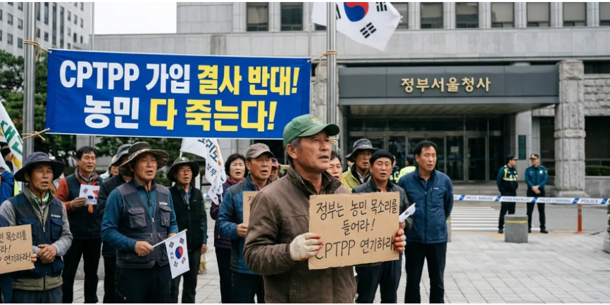 South Korea Delays CPTPP Trade Pact Plans Amid Farmers’ Concerns
