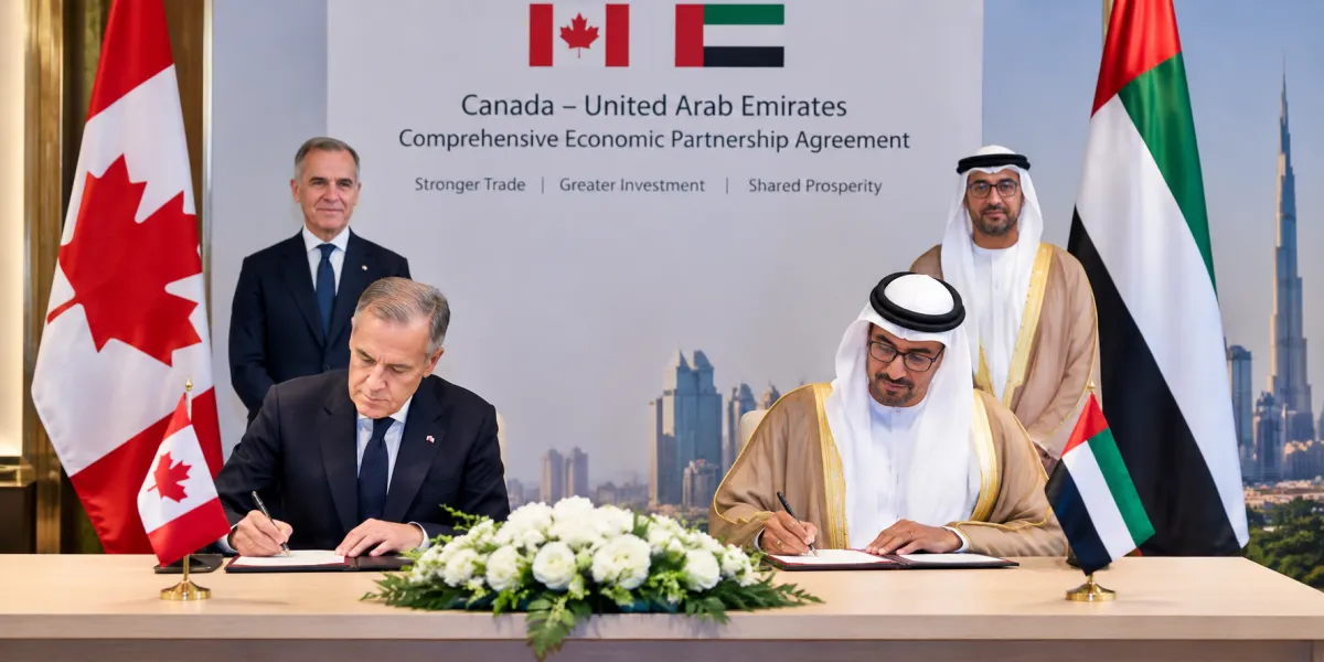 Canada Today | UAE Trade Deal Expands, Interest Rate Decision Looms, BC Leadership Changes And US Trade Talks Gets Attention