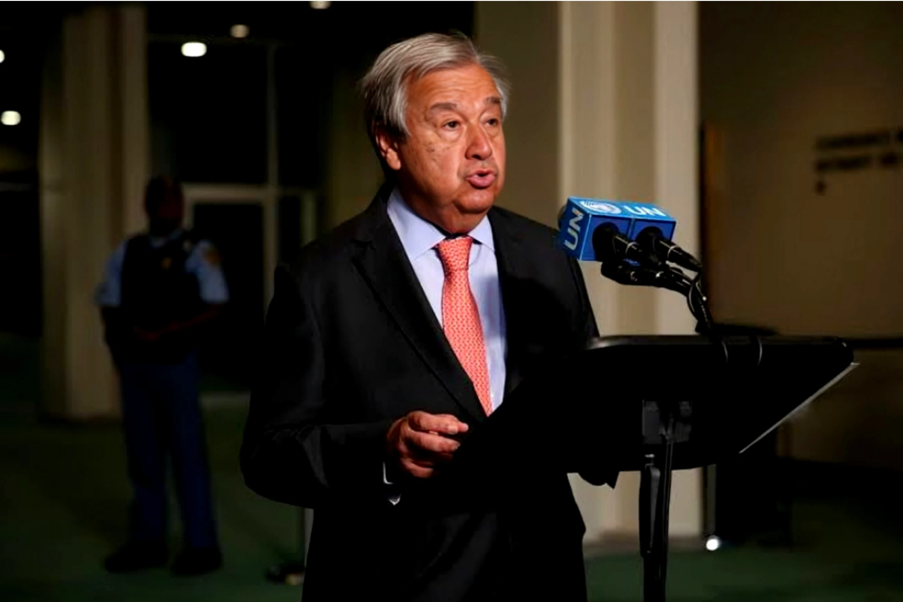 UN Chief Slams Greed for Driving Ocean Crisis at Global Summit