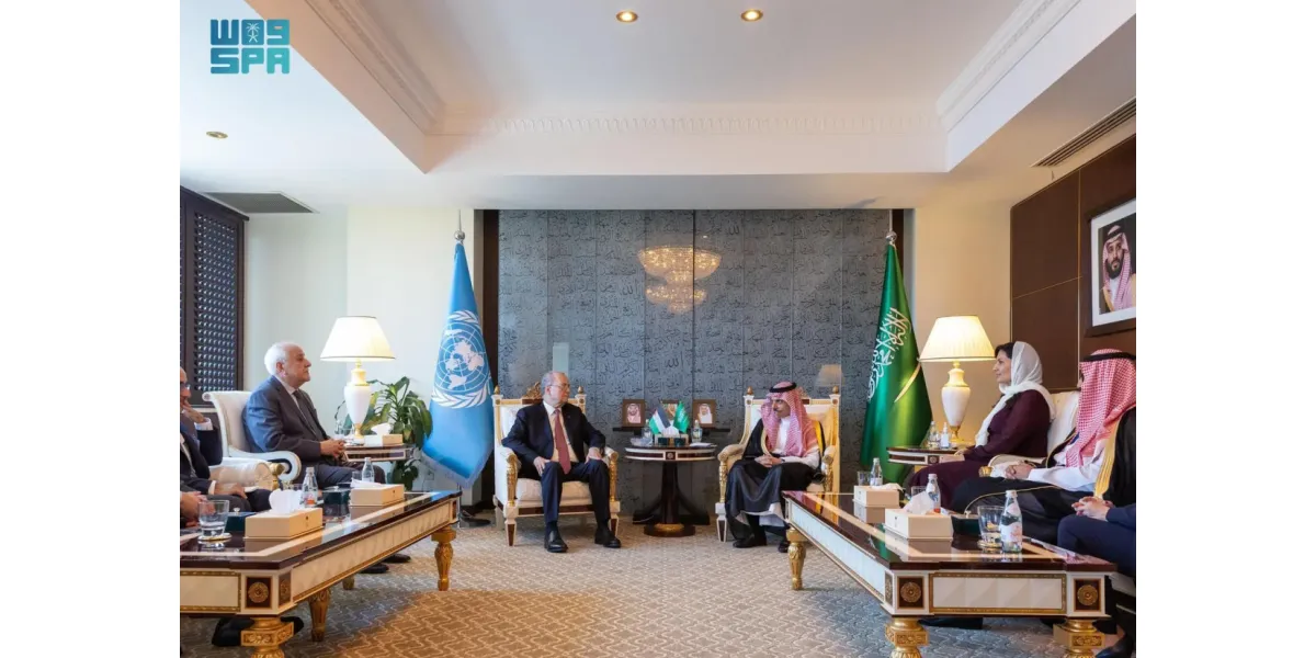 Saudi Foreign Minister Meets Palestinian PM, Signs Key MOUs in New York