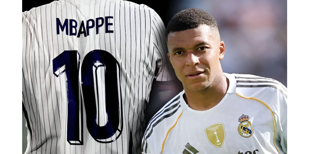 Real Madrid Hands Iconic No.10 Jersey to Star Mbappe