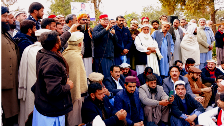 Local Government Representatives Continue Sit-In Outside Khyber Pakhtunkhwa Assembly