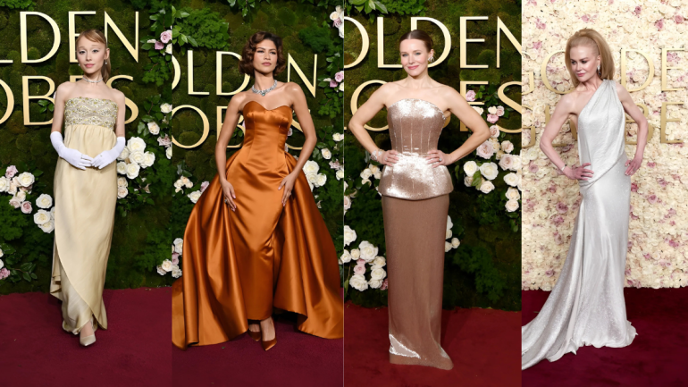 Saudi Couturier Mohammed Ashi Shines at the Golden Globes